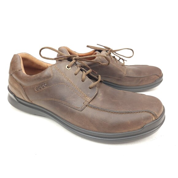 ECCO Bicycle-Toe Brown 13-13.5 (47 EU) Men Helsinki Dress Shoes main image 6